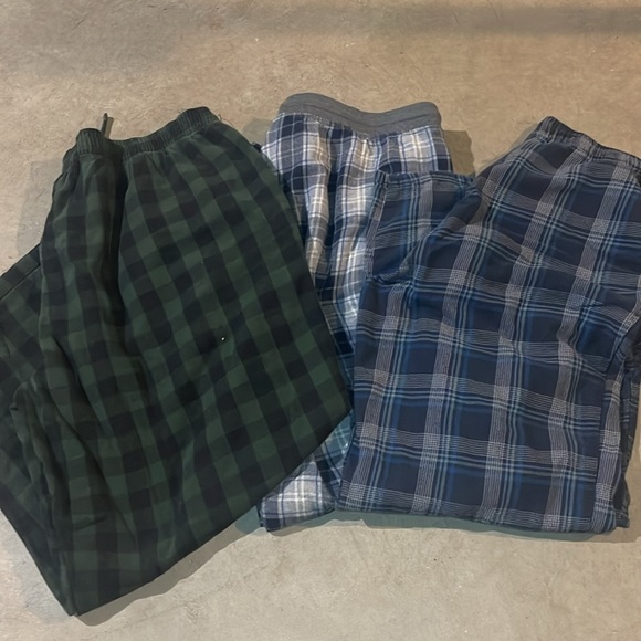 LANDS END and LLBEAN MENS PAJAMA PANTS - Picture 1 of 6